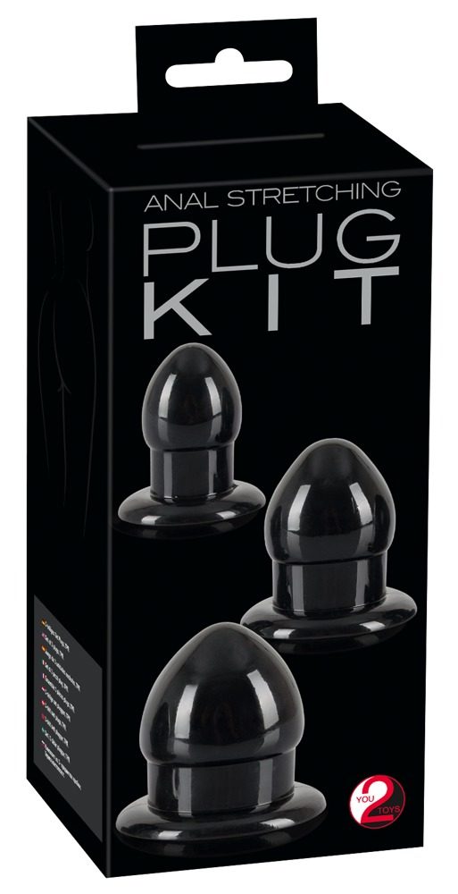 3-teiliges Analplug-Set ?Anal Stretching Plug Kit?