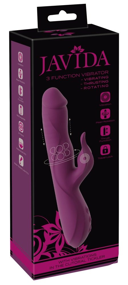 Rabbitvibrator mit Stoßfunktion