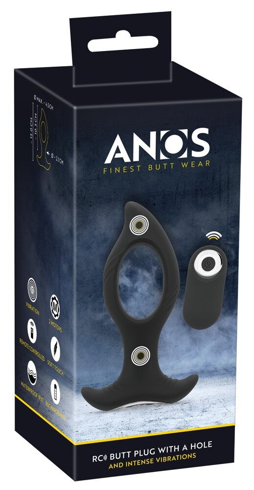 Anos Butt Plug with a Hole