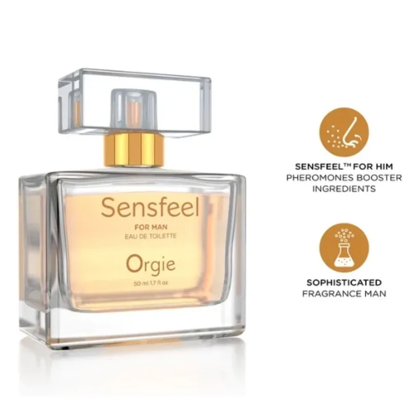 Orgie - Sensfeel Man Pheromome Perfume, 50  ml