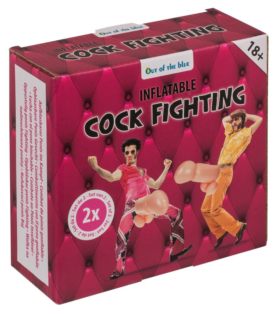 Partyspiel ?Cock Fighting? für 2 Spieler:innen (plus Gäste)