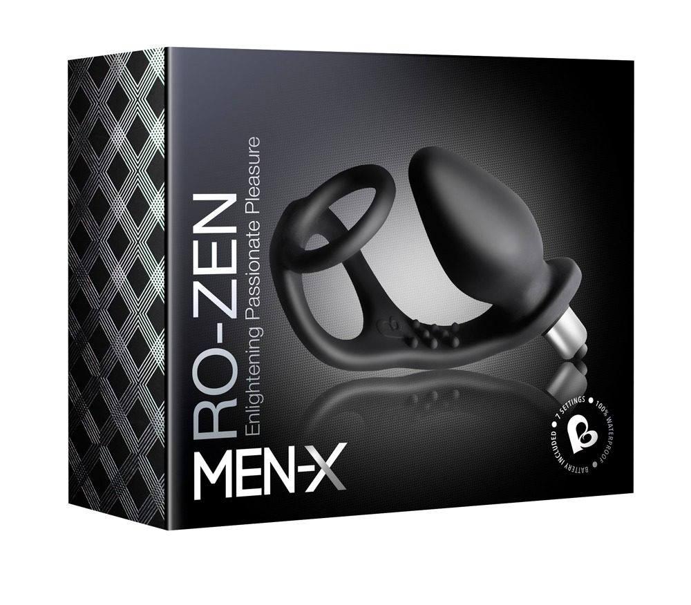 Penisring ?RO-ZEN? mit Vibro-Analplug