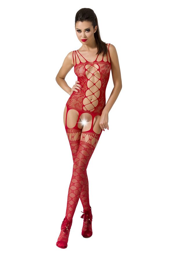 Passion Bodystocking BS054 Red