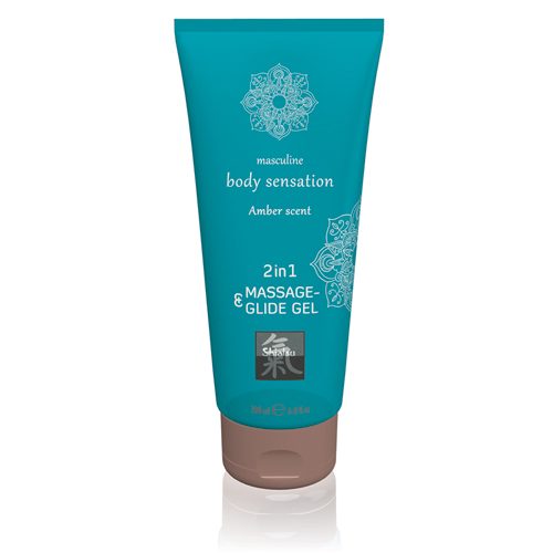 Shiatsu Massage & Glide Gel 2in1 Amber