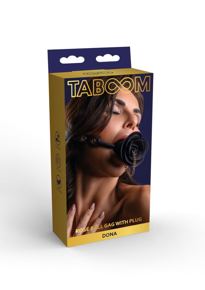 Taboom Dona Mundknebel mit Rose