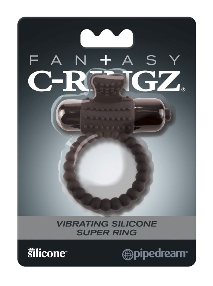 Vibro-Penisring ?Vibrating Silicone Super Ring?, wasserdicht