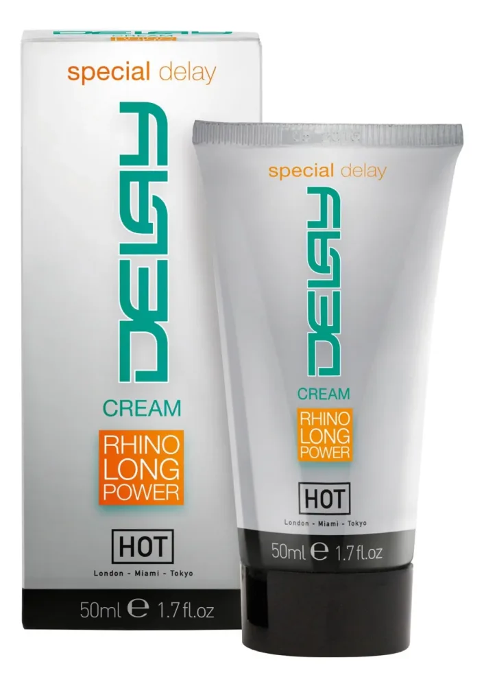 HOT Rhino Long Power Delay Creme 50 ml