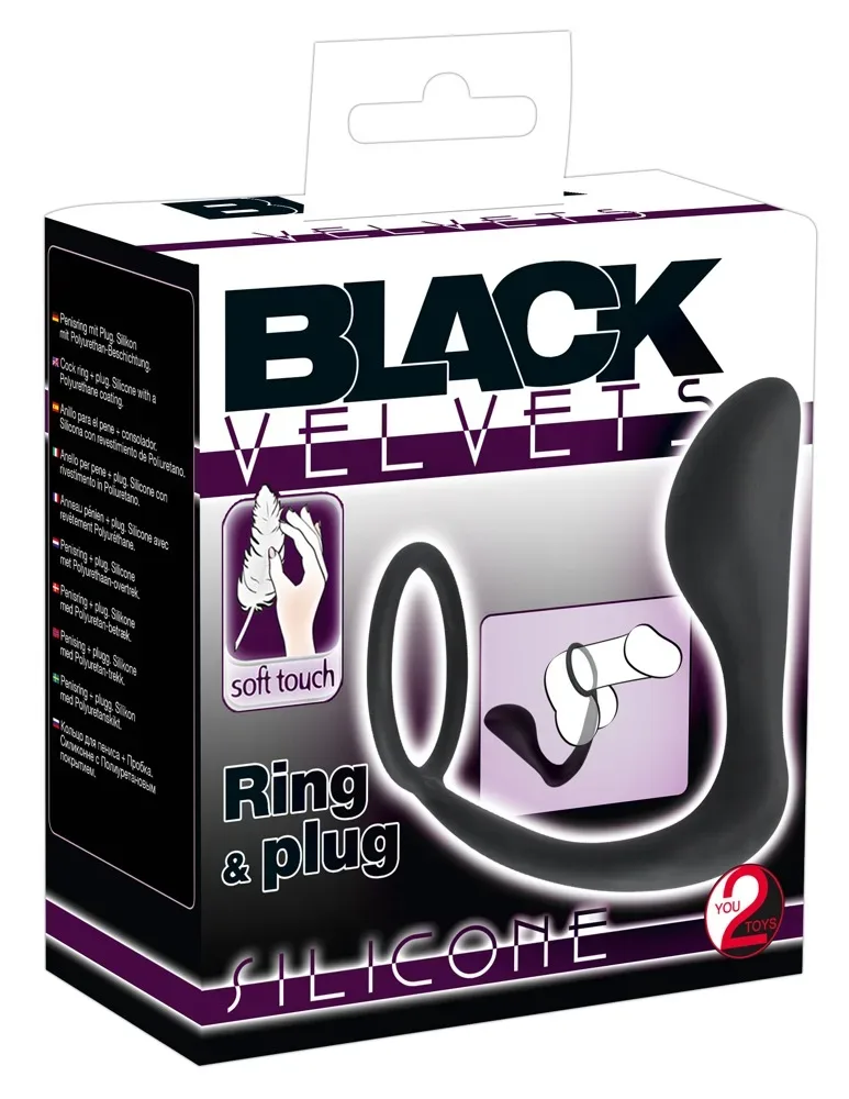 ?Ring + Plug? verstärkt den Penis & stimuliert anal