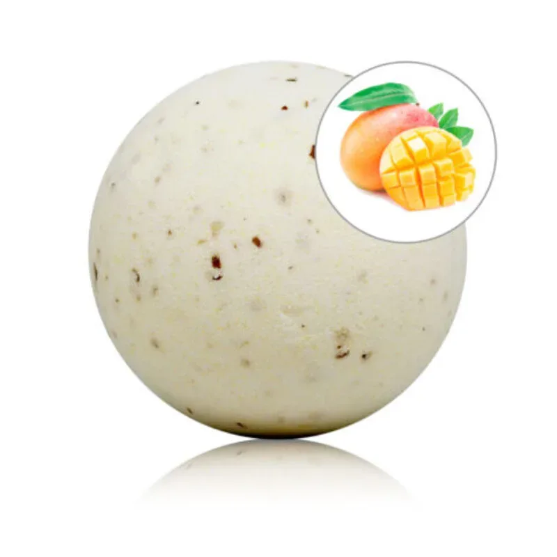 Taloka Badebombe mit Mango-Duft und Rosenblüten 140 g