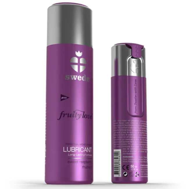Swede Fruity Love Gleitmittel Himbeer Rhabarber 50 ml
