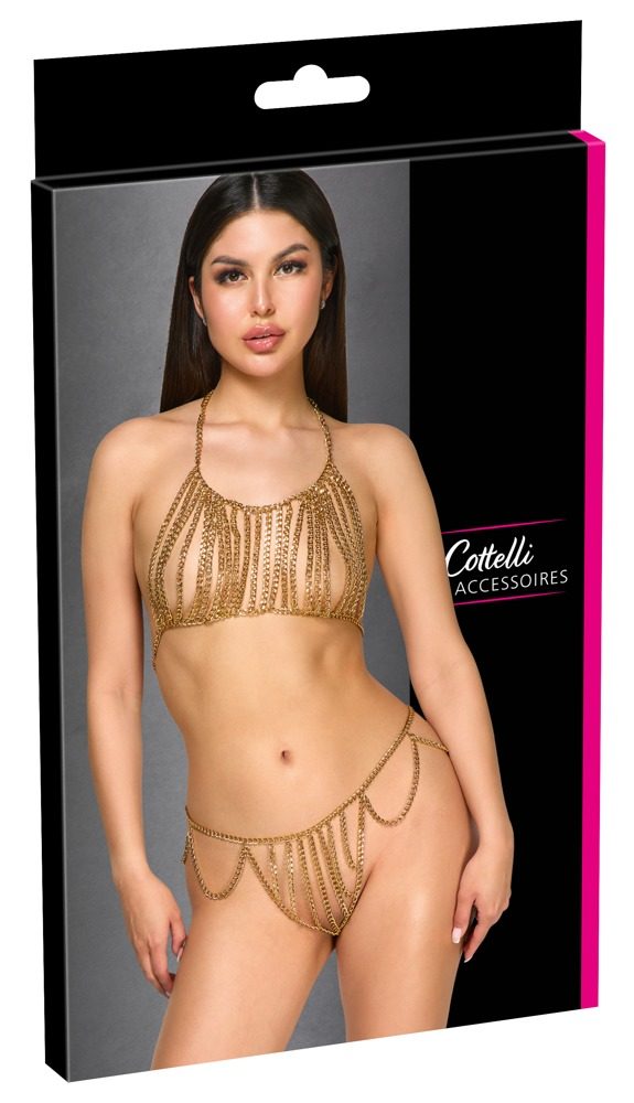 Ketten-Bikini, vielfach verstellbar