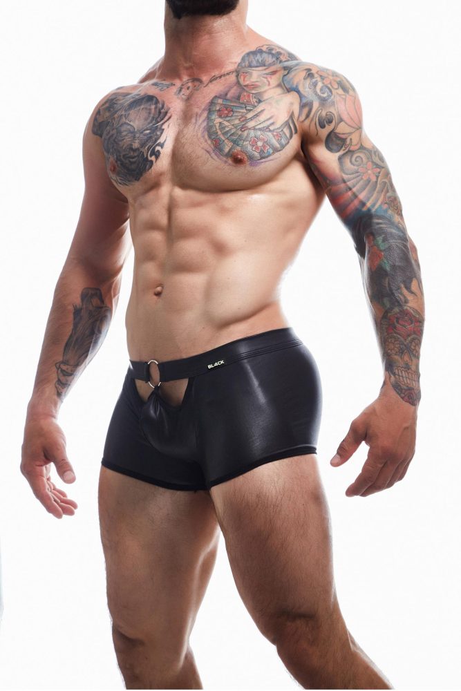 Cut4Men Wetlook Boxer Black