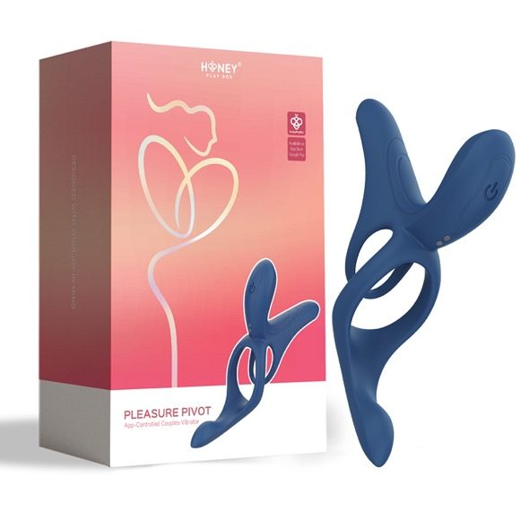 Pleasure Pivot Paar-Vibrator Blue
