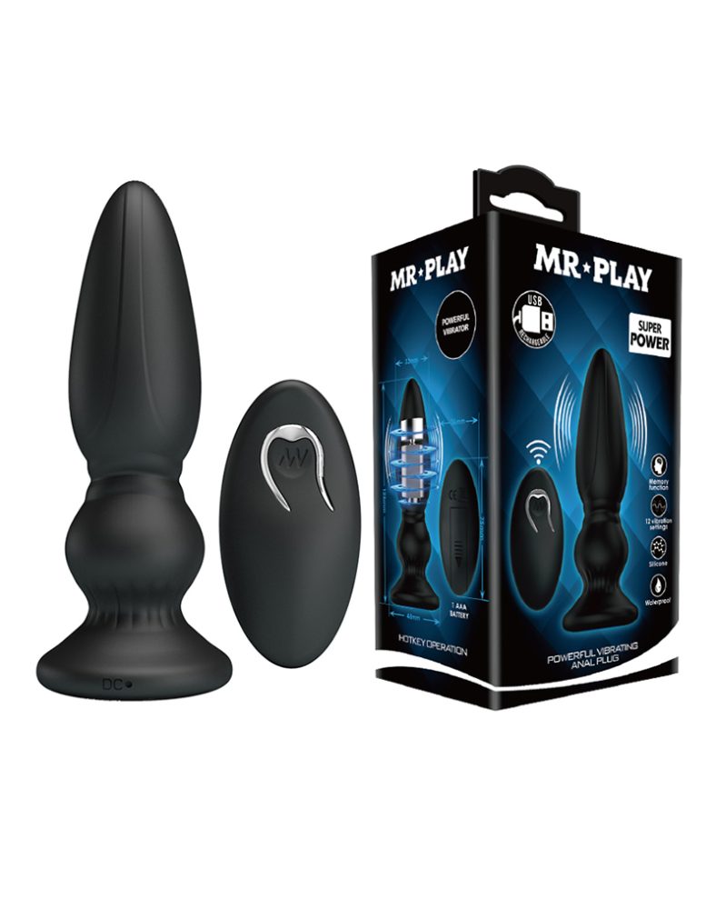 Mr. Play Vibrating Analplug