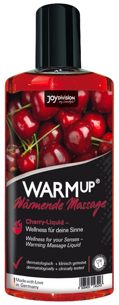 Joydivision Warmup Massage Oil, Kirsche - Amorana