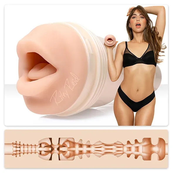 Fleshlight Girls Riley Reid Insomnia Blowjob-Masturbator