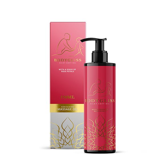 BodyGliss Massage Oil And Lubricant in 1 Rose Petals Embrace 150ml