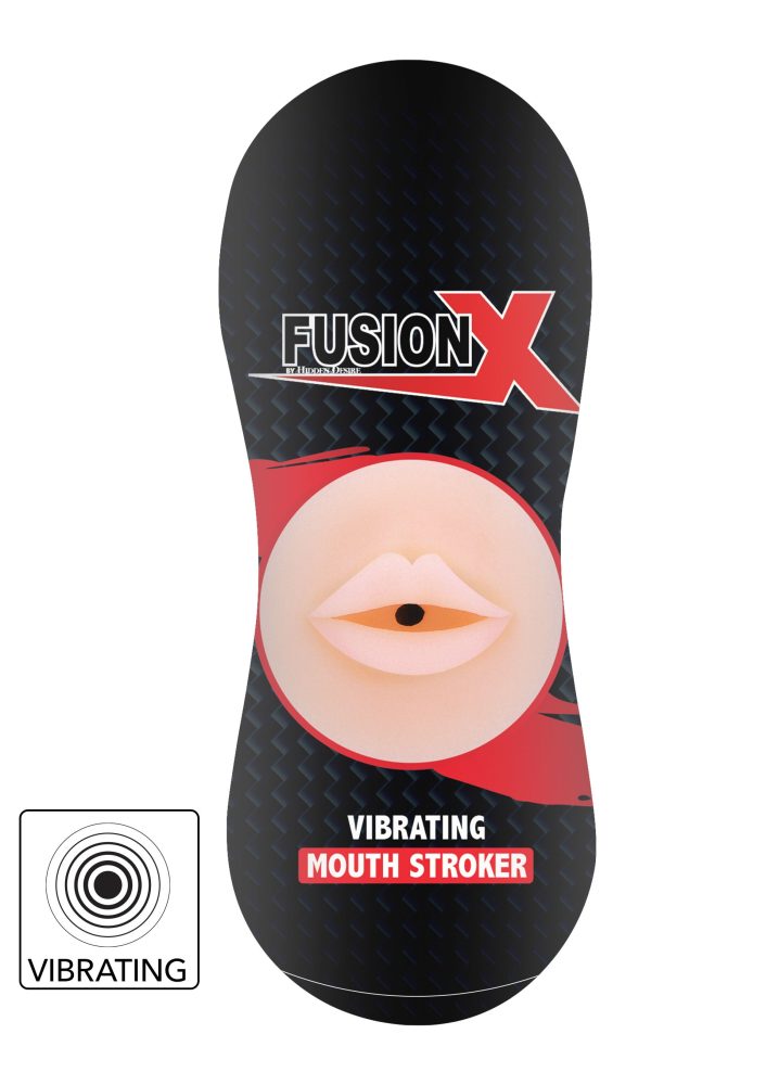 FusionX Vibrating Stroker Mouth