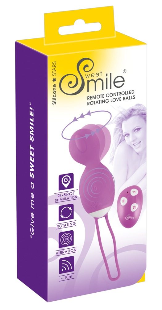 Vibrokugeln ?RC Rotating Love Ball?, 61 g