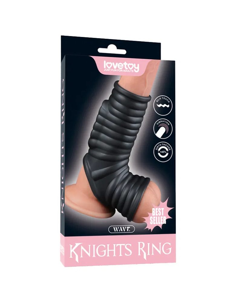 Vibrating Penis Sleeve Wave Knights Ring