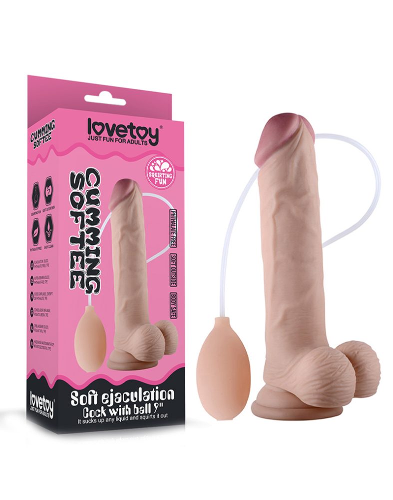 Soft Ejaculation Cock 23 cm