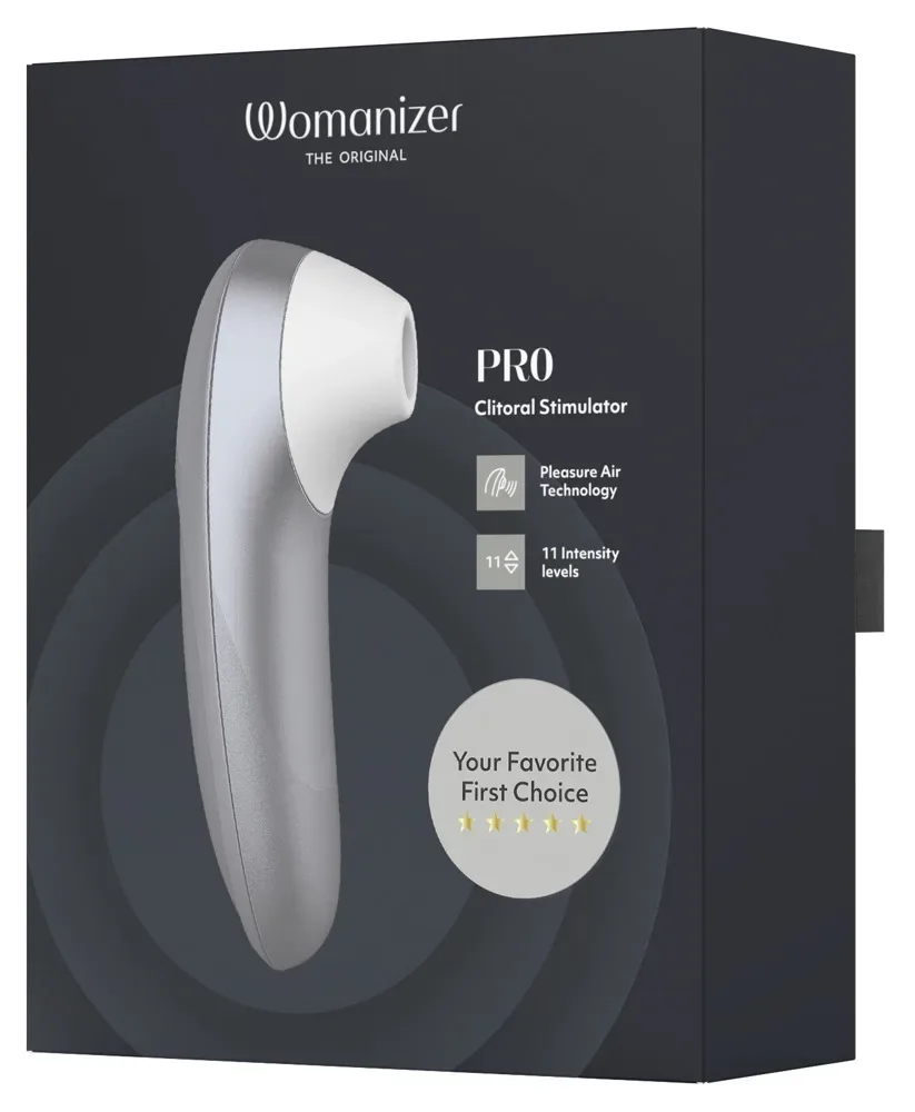 Womanizer Pro Silver, Silber - Amorana
