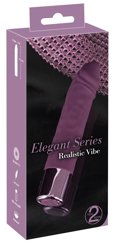Realistic Vibrator Purple