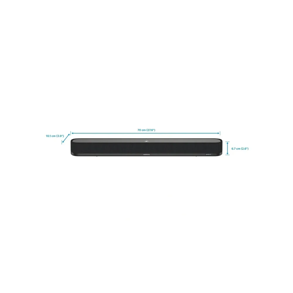 SENNHEISER AMBEO Mini, Soundbar, Schwarz