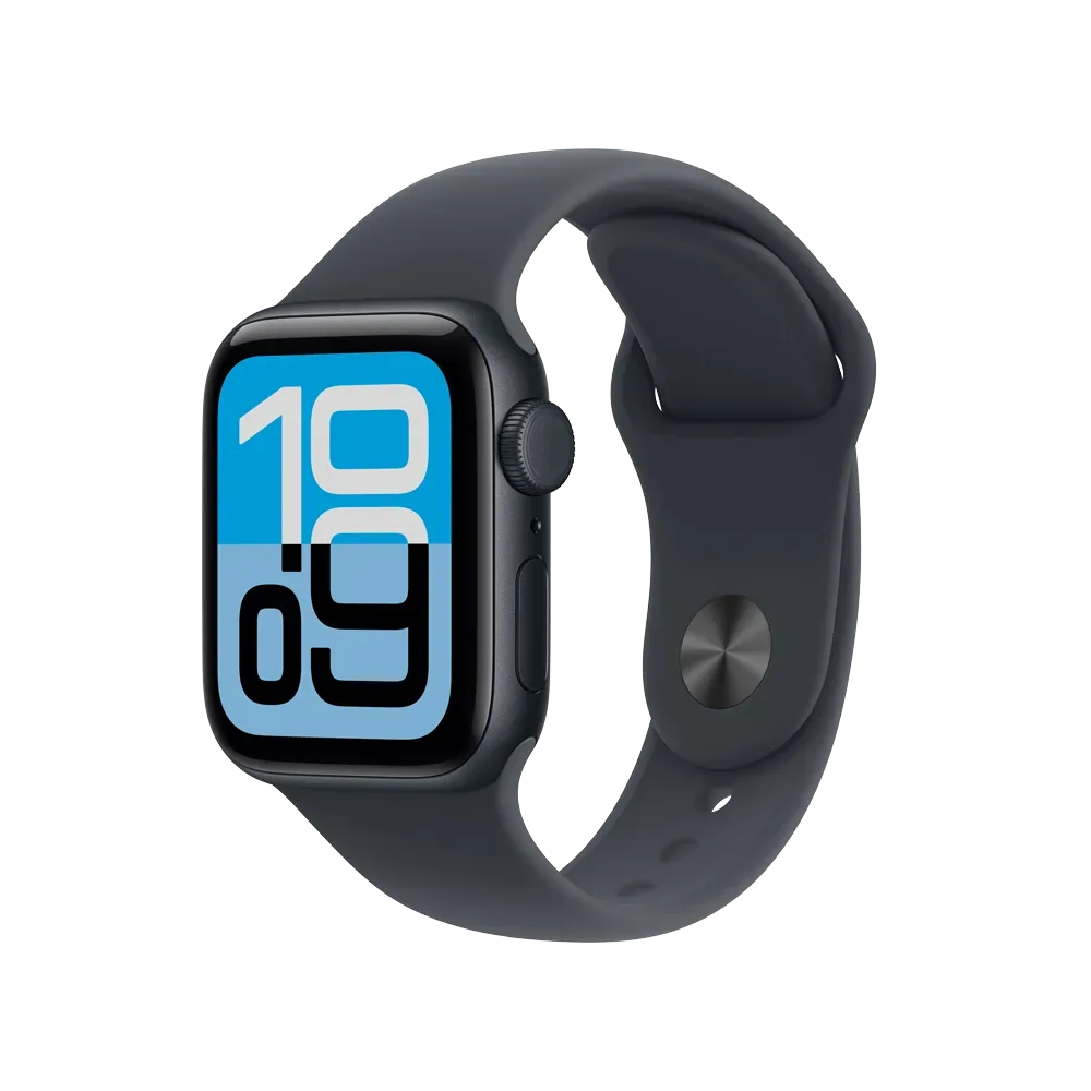 Apple Watch SE 3 GPS + Cellular 40 mm Aluminiumgehäuse Sport Band Mitternacht S/M
