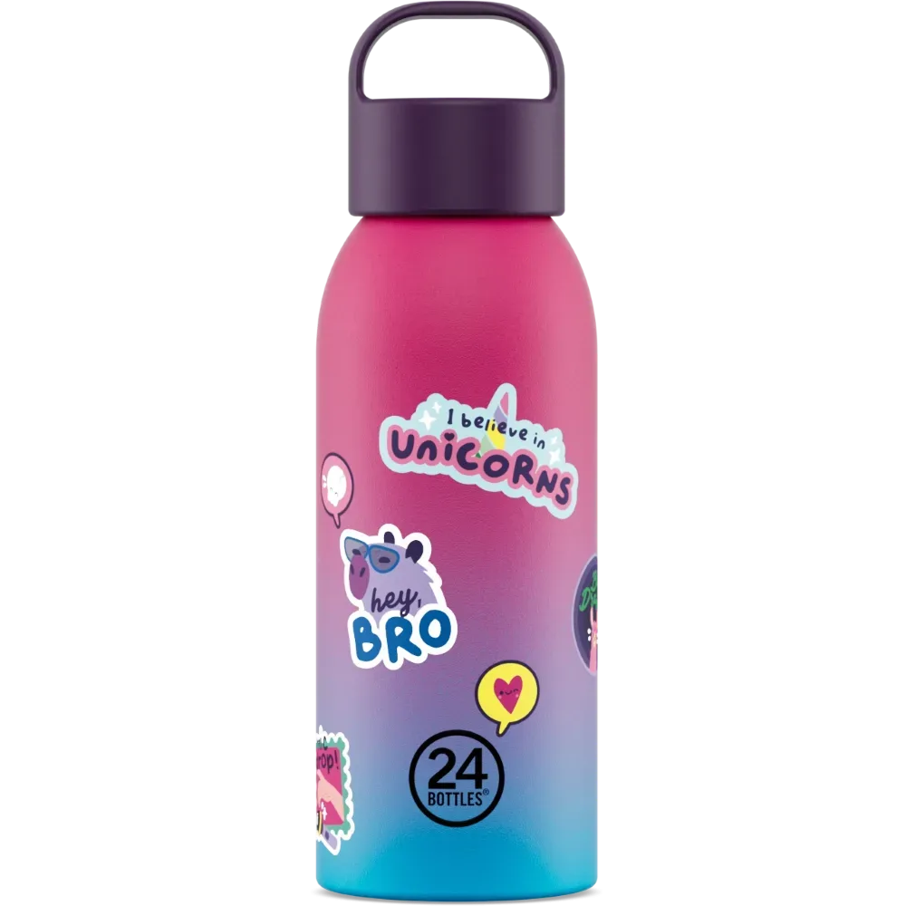 24bottles Young 050 Drip Squad Pink___Blue