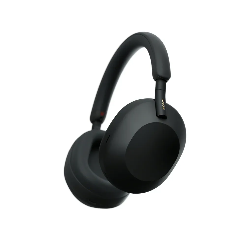 Sony WH-1000XM5 Over Ear Headset Bluetooth® Stereo Schwarz High-Resolution Audio, Mikrofon-Rauschunterdrückung, Noise