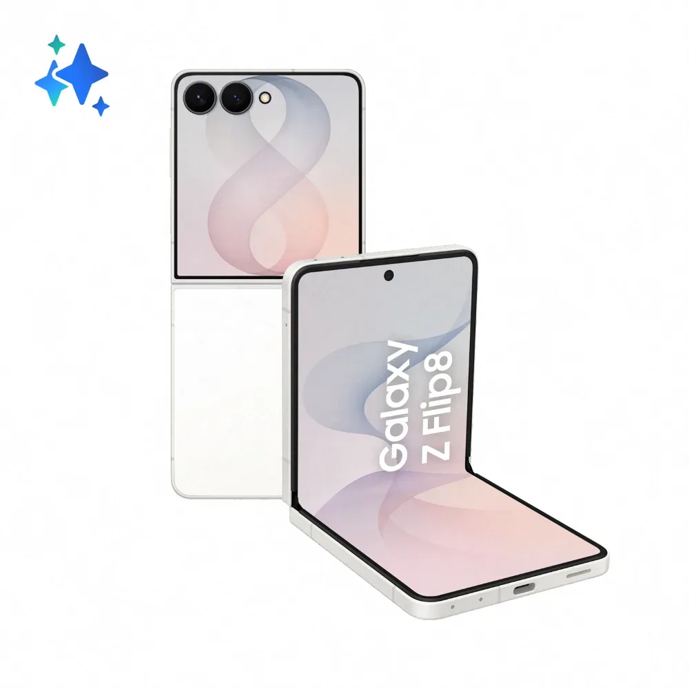 Samsung Galaxy Z Flip8, 256GB, Cream Smartphone