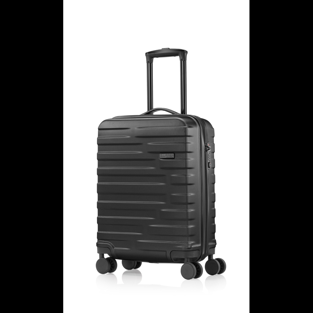 Pack Easy Clipper by Pack Easy Kosmo 4 Rollen Kabinentrolley 55 cm Reisetaschen 1 ct Schwarz Herren