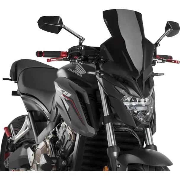 Puig Windschutzscheibe NG Sport stark getönt für Honda CB 650 F - Motorradteile & Ersatzteile - Anbauteile