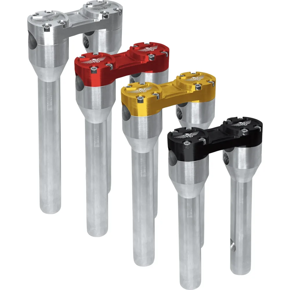 HeinzBikes Clubstyle Straight Risers für 25,4mm/1