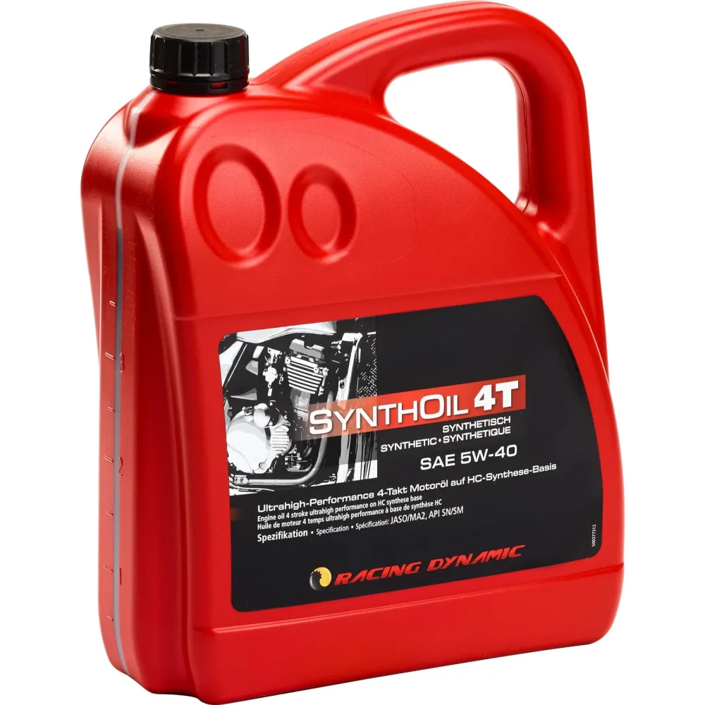 Racing Dynamic Motoröl Synthoil SAE 5W-40 synthetisch 4000 ml - Aktionen - Einmotten-Weiterfahren