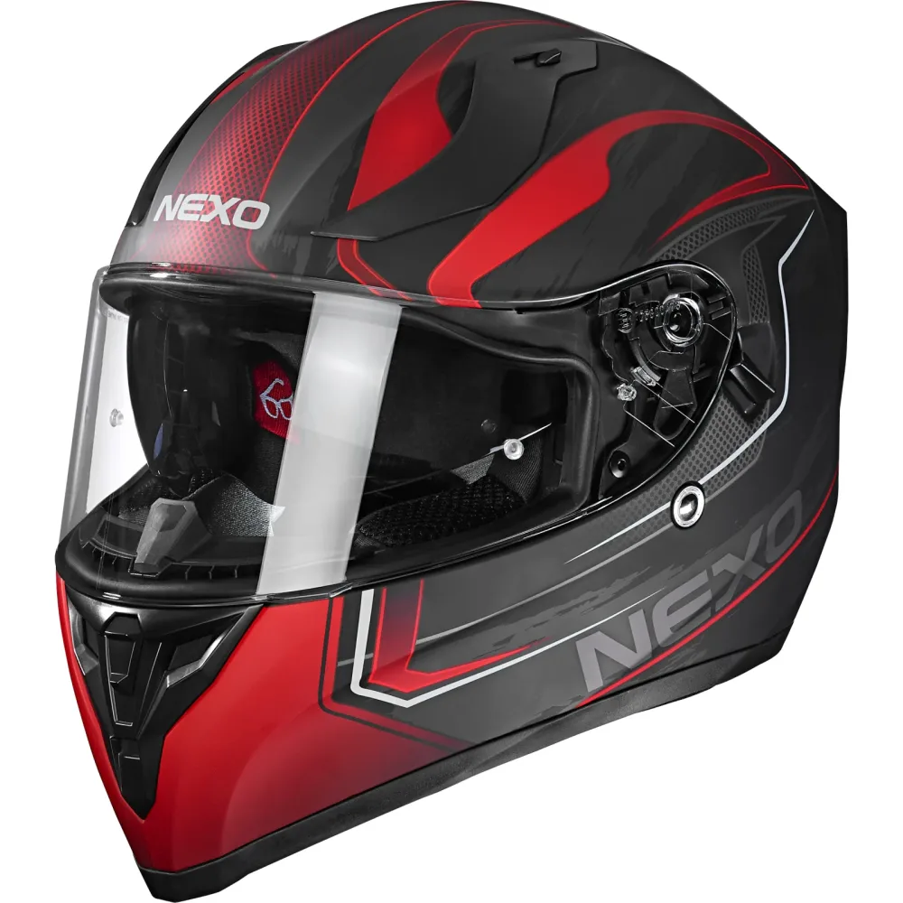 Nexo Integralhelm Sport II Rot Dekor #20 L - Helme & Brillen - Sport Helme & Brillen