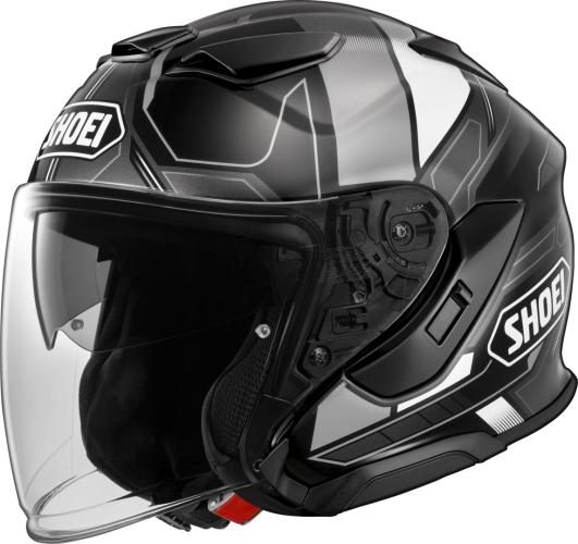 SHOEI Jethelm J-Cruise 3 Whizzy TC-5 - schwarz-hell grau-dunkel grau