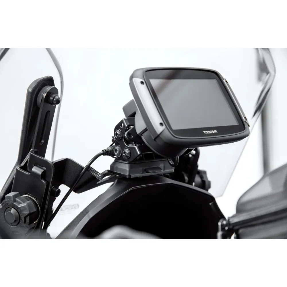 SW-MOTECH QUICK-LOCK Navi-Halter an Cockpit für Kawasaki - Motorradzubehör - Multimedia
