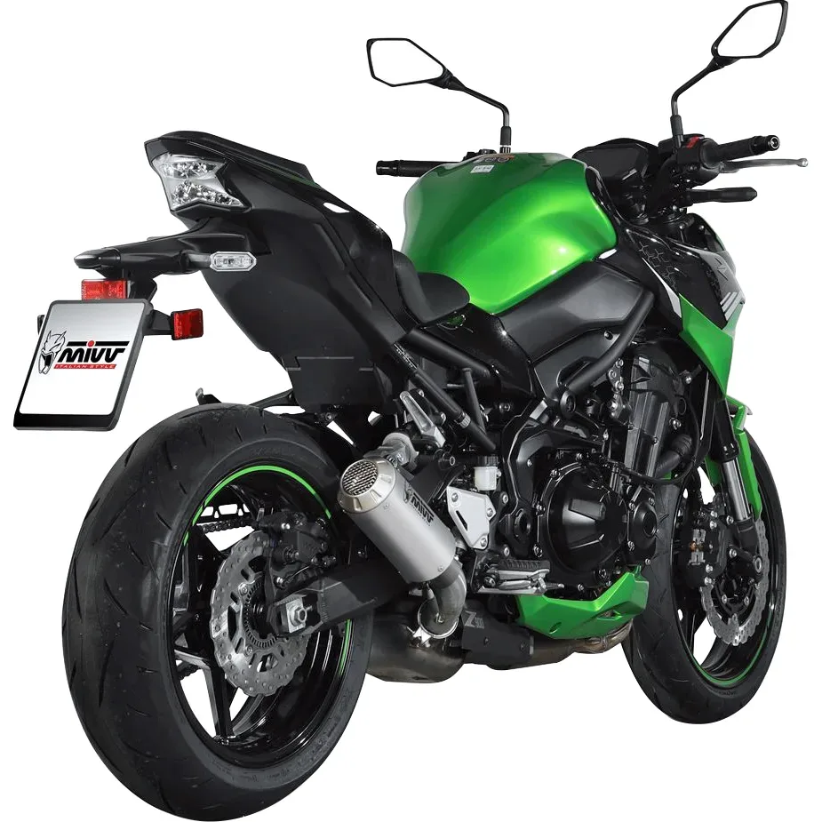 MIVV MK3 Auspuff K.052.LM3X silber für Kawasaki Z 900 2020 Euro4 - Motorradteile & Ersatzteile - Auspuff