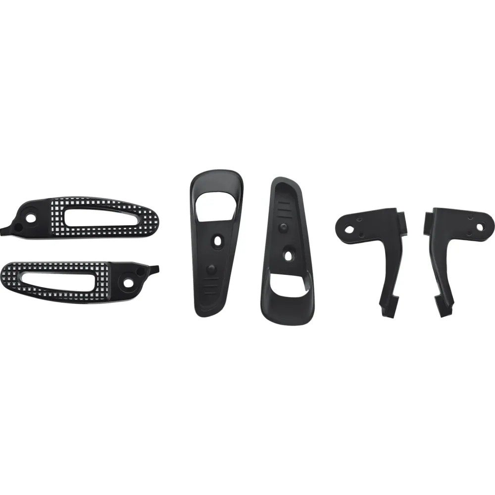 Rizoma Fußrastenpaar Beifahrer PE740B schwarz für Vespa GTS 150/300 - Motorradteile & Ersatzteile - Fußrasten & Hebel