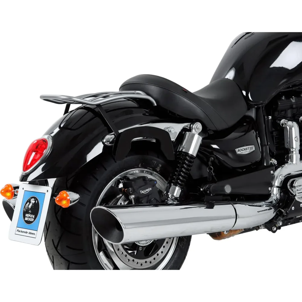Hepco & Becker C-Bow Seitentaschenhalter schwarz für Rocket III /Roadster - Motorradzubehör - Motorradgepäck