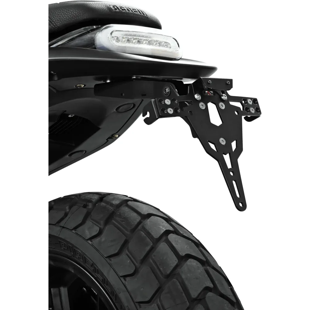 Zieger Kennzeichenhalter Pro für Benelli Leoncino 800 - Motorradteile & Ersatzteile - Anbauteile