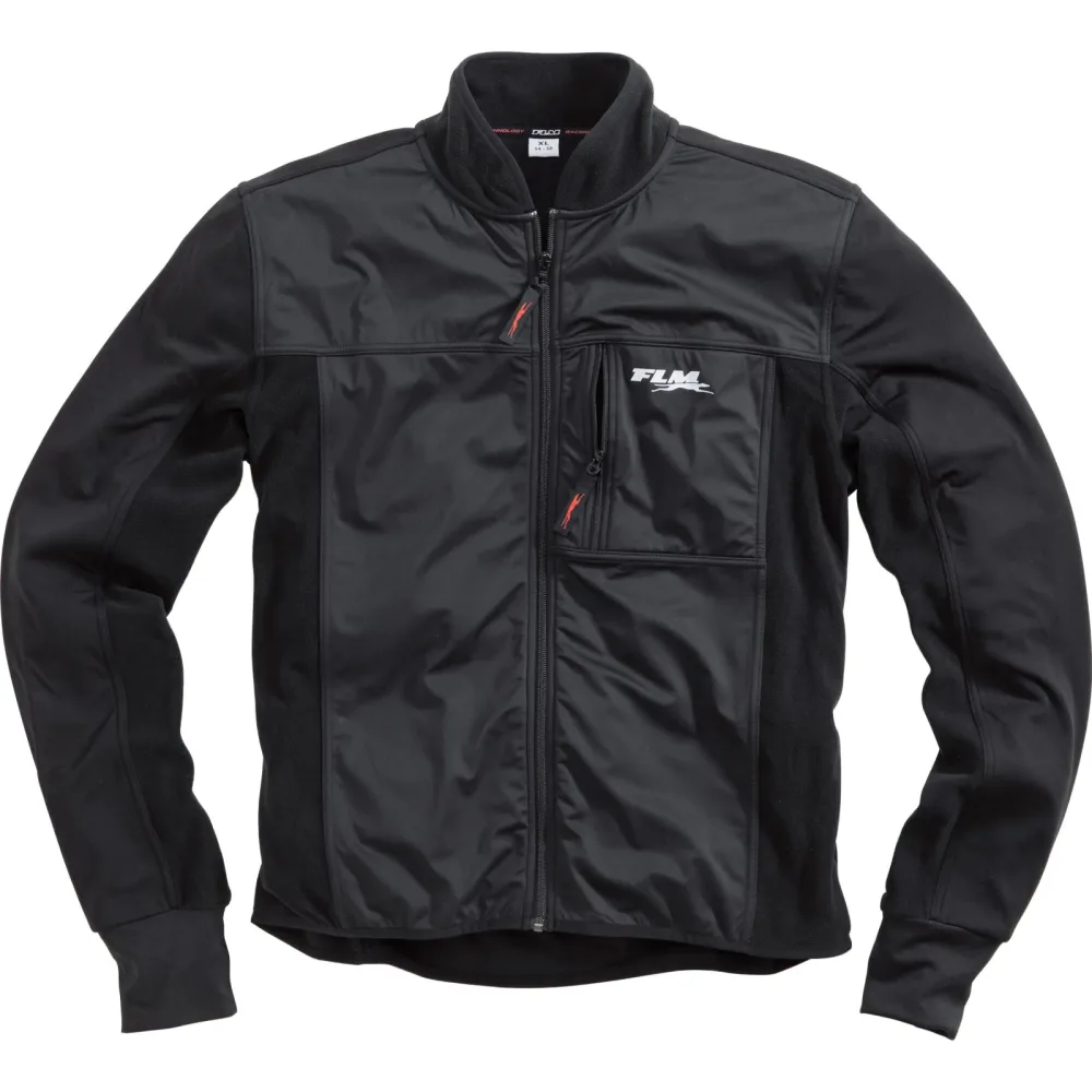 FLM Sports Unterziehjacke mit Membran 1.0 schwarz - Motorradbekleidung - Sport Motorradbekleidung