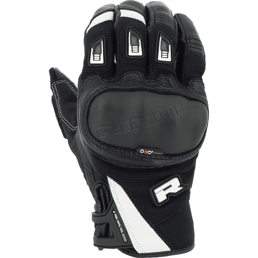 Richa Magma 2 Handschuh weiß - Motorradbekleidung - Sport Motorradbekleidung