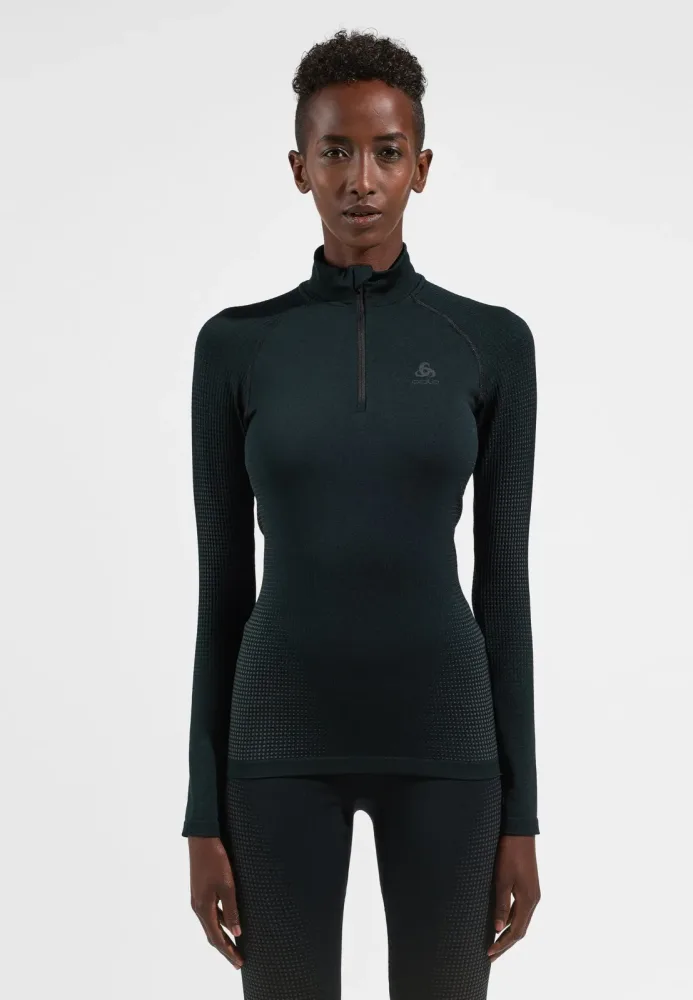 Odlo Damen Performance Warm Eco Neck Longsleeve