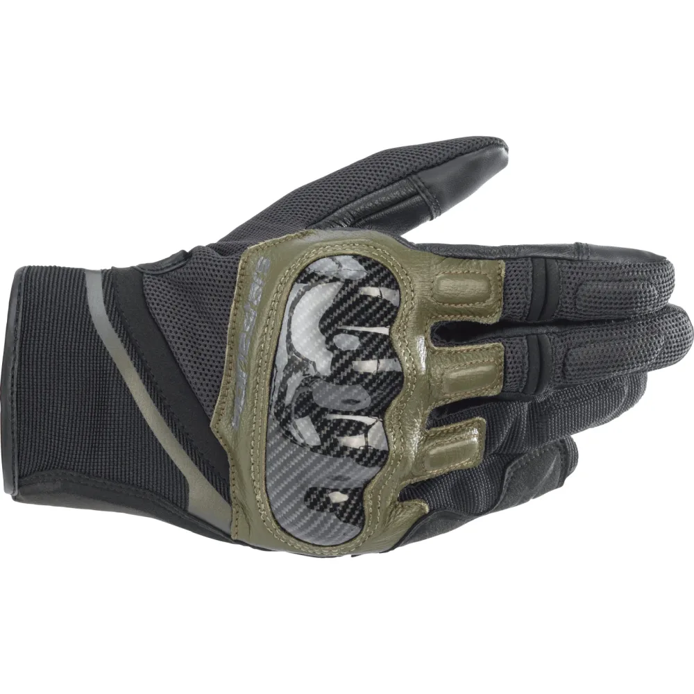 Alpinestars Chrome Sporthandschuh kurz schwarz/grün S - Motorradbekleidung - Sport Motorradbekleidung