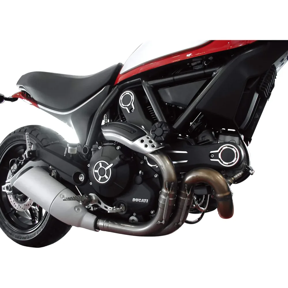 B&G Sturzpads Racing Alu schwarz für Ducati Scrambler 800 - Motorradteile & Ersatzteile - Anbauteile