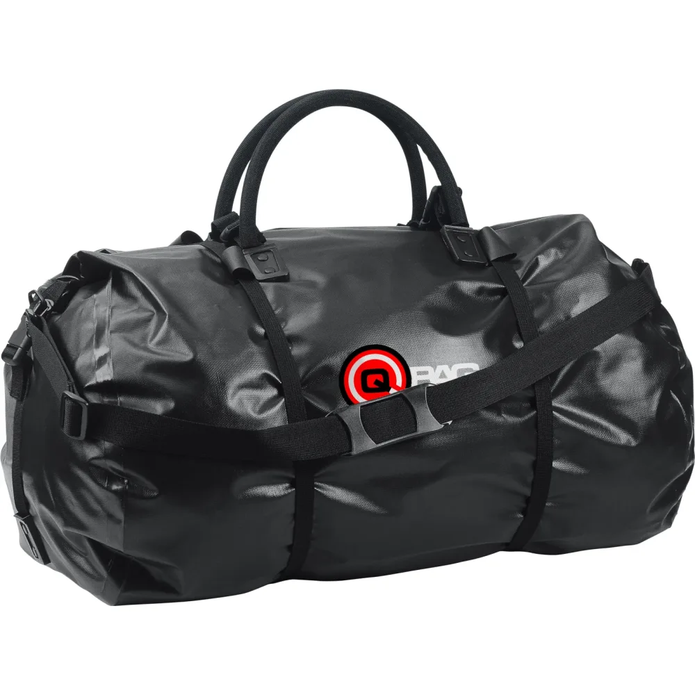 QBag Hecktasche/Gepäckrolle wasserdicht 02, 85 Liter schwarz - Motorradzubehör - Motorradgepäck