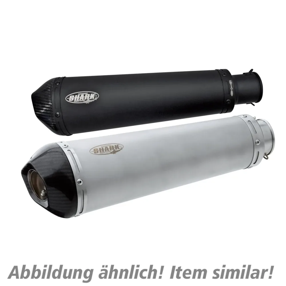 Shark exhaust DSX-7 Auspuff für Honda CBF 600/S 2008-2013 schwarz - Motorradteile & Ersatzteile - Auspuff